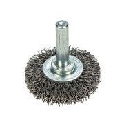 Command PRO Wire Wheel, Crimped, 1-1/2 in x .014 in x 1/4 in Shank, Bulk