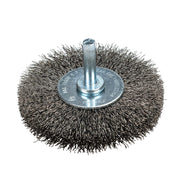 Command PRO Wire Wheel, Crimped, 3 in x .008 in x 1/4 in Shank, Bulk