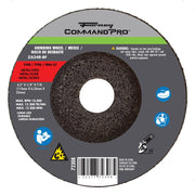 Grinding Wheel, Metal, Type 27, 4-1/2 in x 1/4 in x 7/8 in