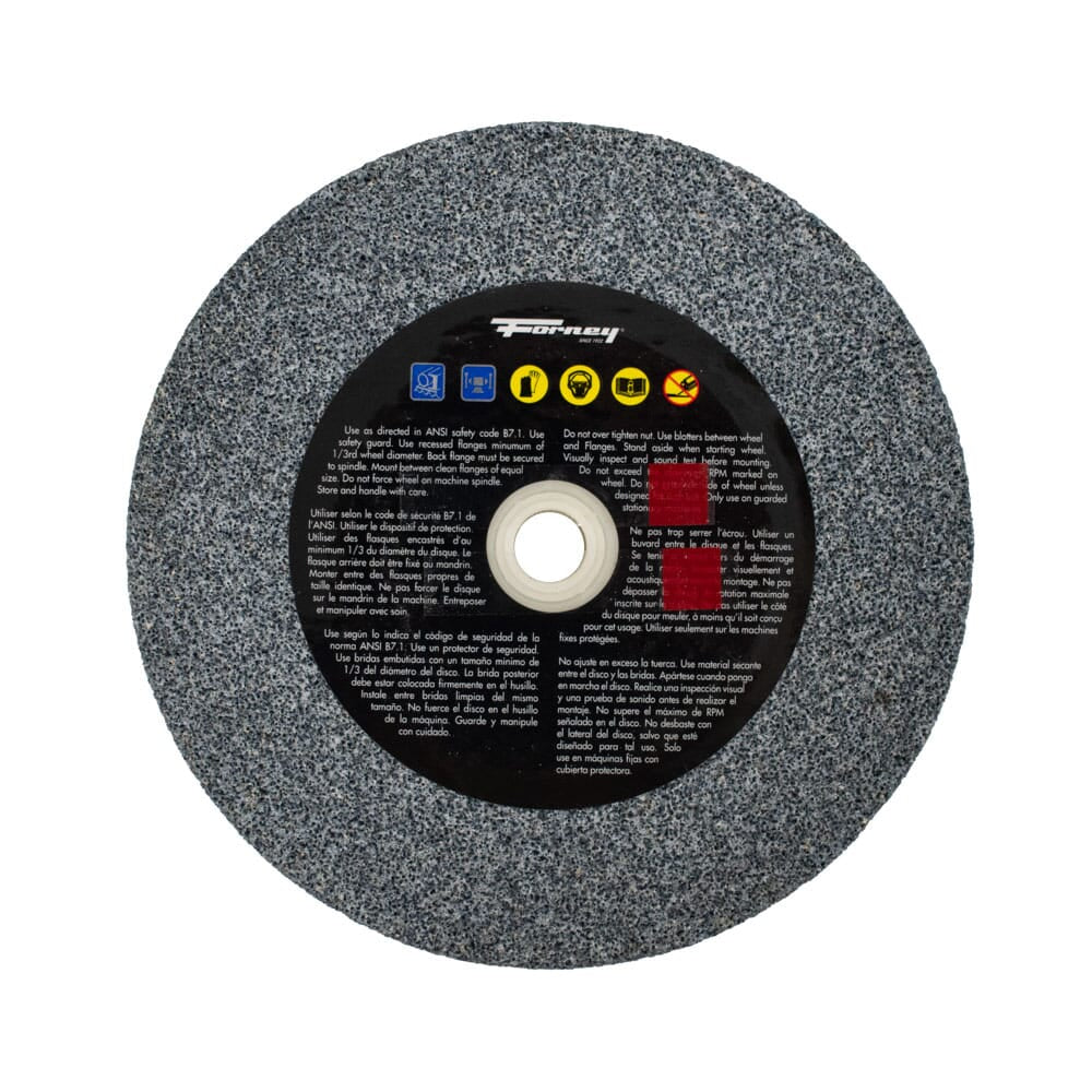 Bench Grinding Wheel, 6 in x 3/4 in x 1 in