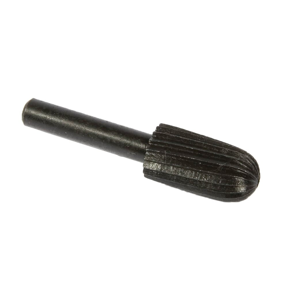 Rotary File, 1 in x 1/2 in x 1/4 in, Cylindrical with Rounded End