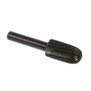 Rotary File, 1 in x 1/2 in x 1/4 in, Cylindrical with Rounded End