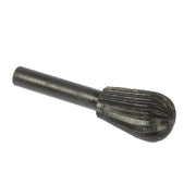 Rotary File, 1 in x 5/8 in x 1/4 in, Bulb Shaped