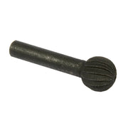 Rotary File, 1/2 in x 1/4 in, Ball Shaped
