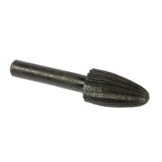 Rotary File, 1 in x 1/2 in x 1/4 in, Football Shaped