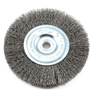 Wire Wheel Crimped, 5 in x .012 in x 1/2 in - 5/8 in Arbor