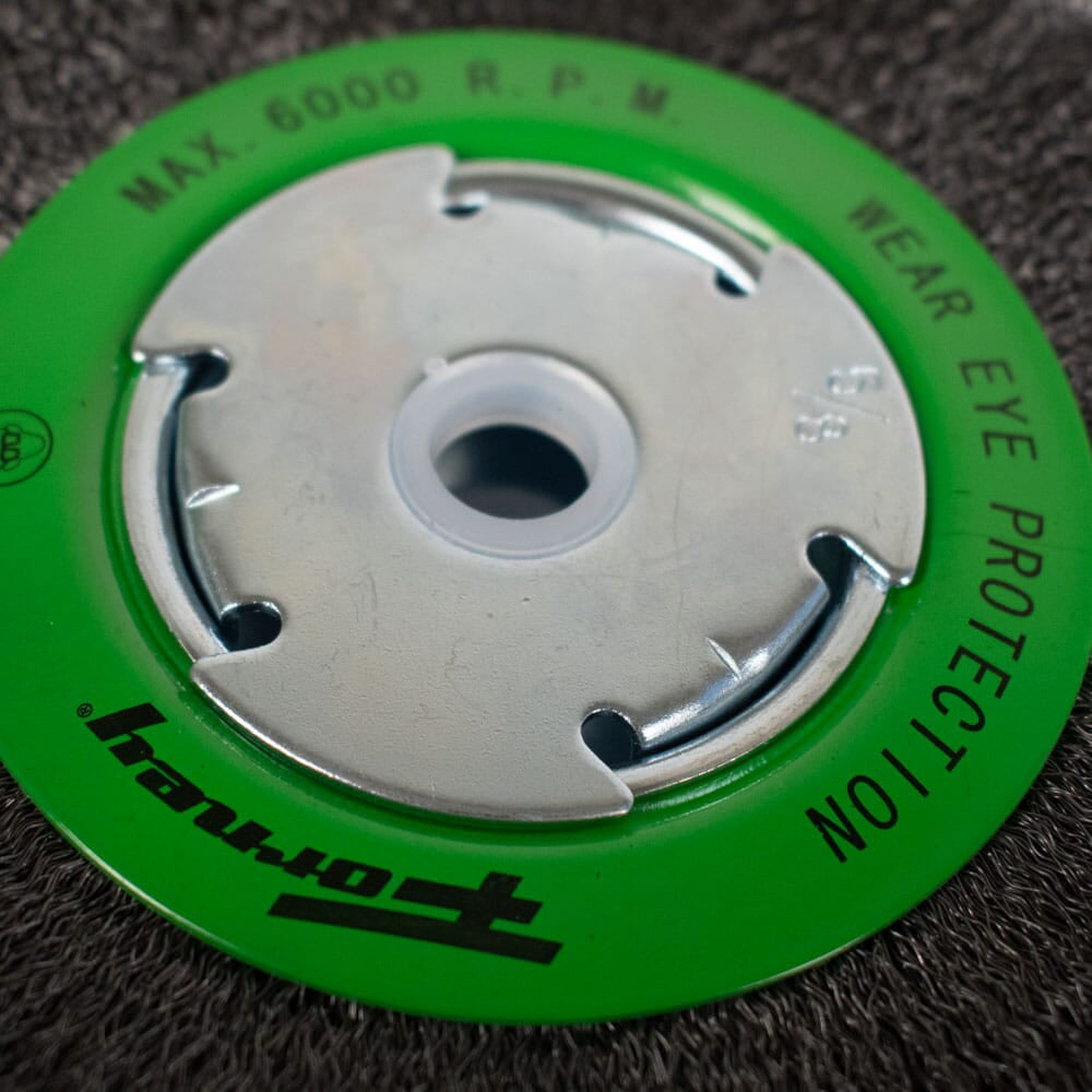 Wire Wheel Crimped, 6 in x .008 in x 1/2 in - 5/8 in Arbor