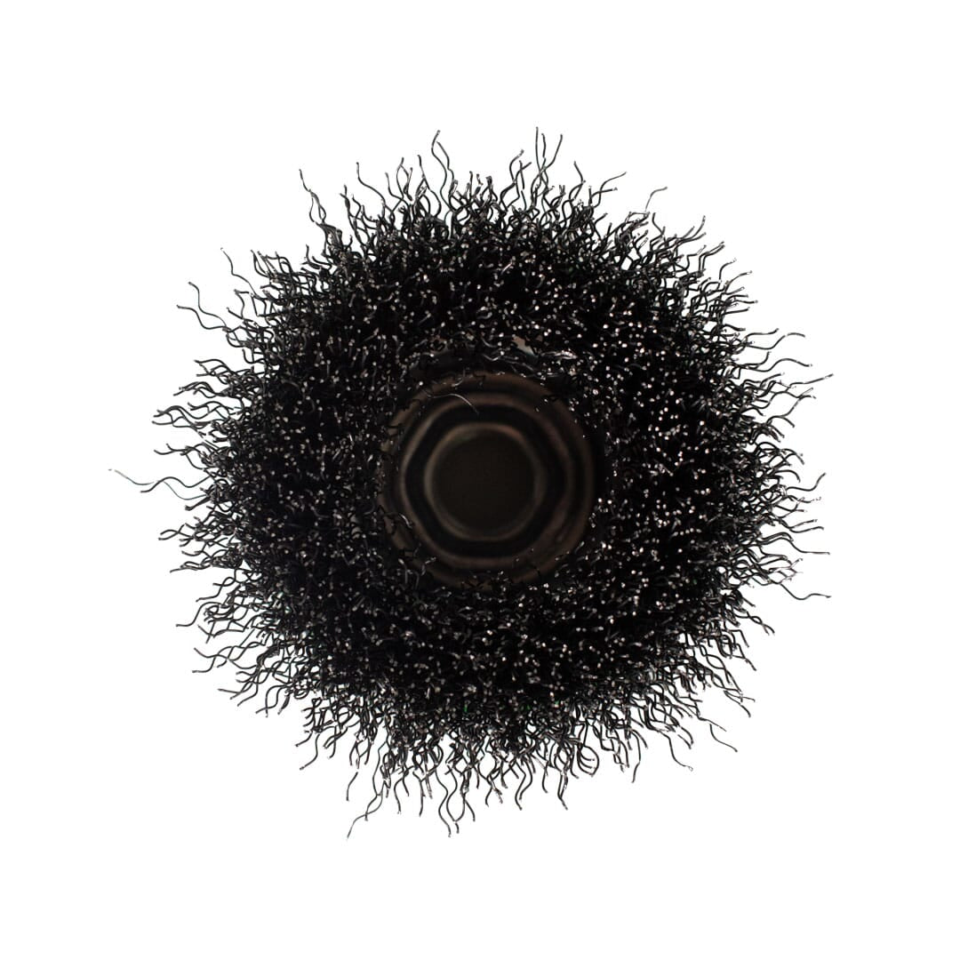 Cup Brush, Crimped, 2-3/4 in x .014 in x 5/8 in-11 Arbor