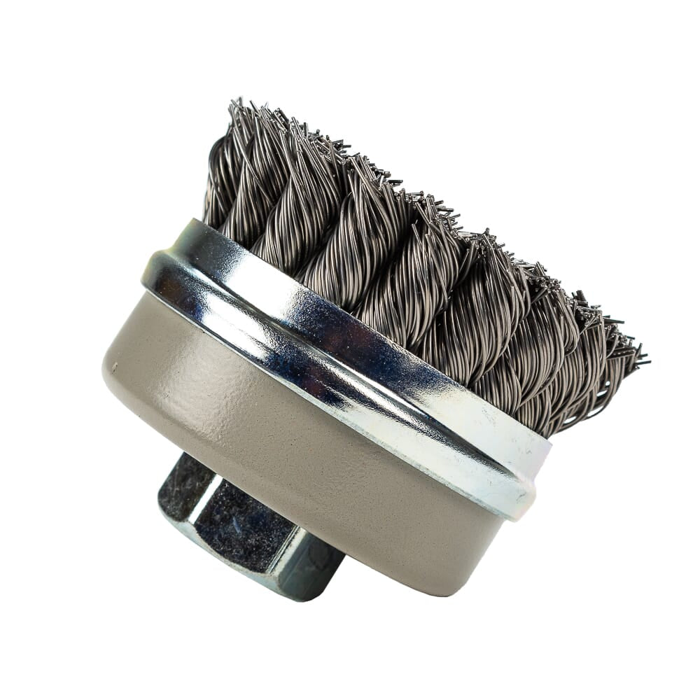 Command PRO Cup Brush, Knotted, 2-3/4 in x .020 in x 5/8 in-11