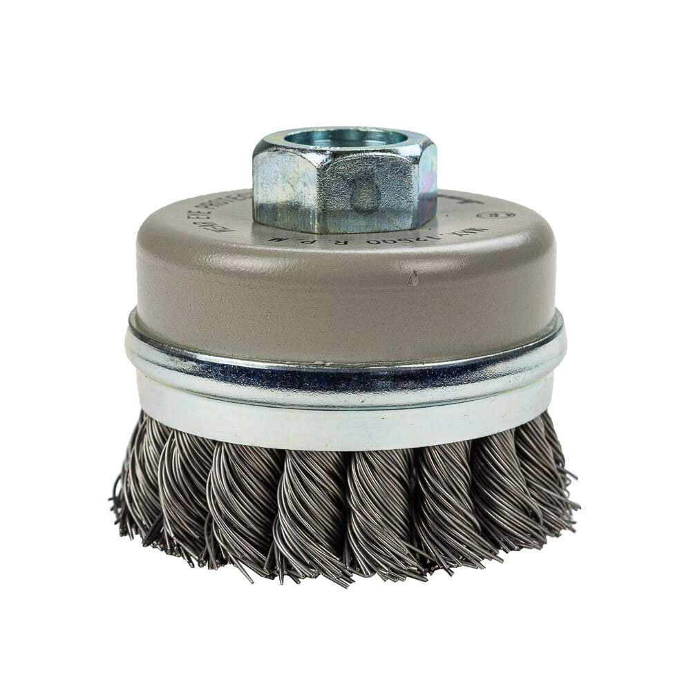 Command PRO Cup Brush, Knotted, 2-3/4 in x .020 in x 5/8 in-11