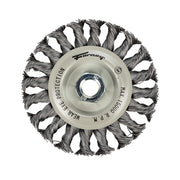 Command PRO Wire Wheel, Knotted, 4-1/2 in x .020 in x 5/8 in-11