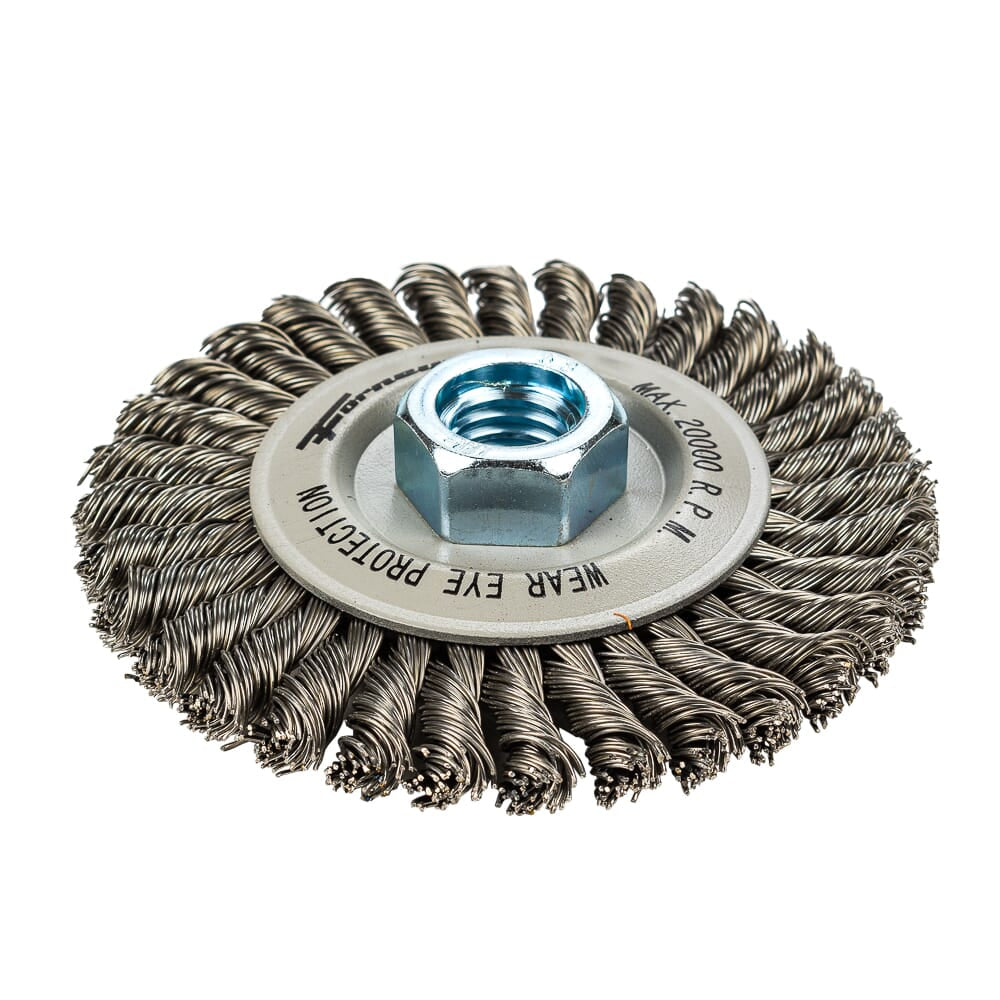 Command PRO Wire Wheel, Stringer Bead, 4 in x .020 in x 5/8 in-11