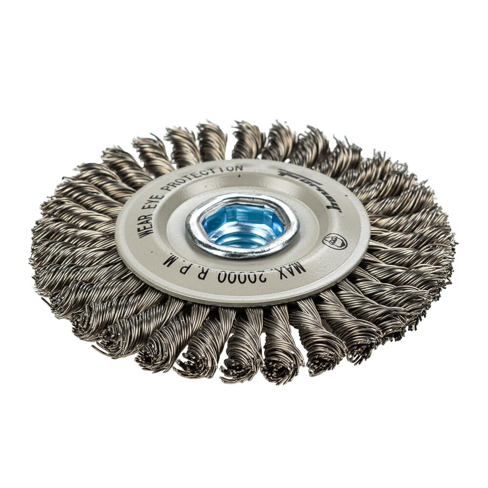 Command PRO Wire Wheel, Stringer Bead, 4 in x .020 in x 5/8 in-11