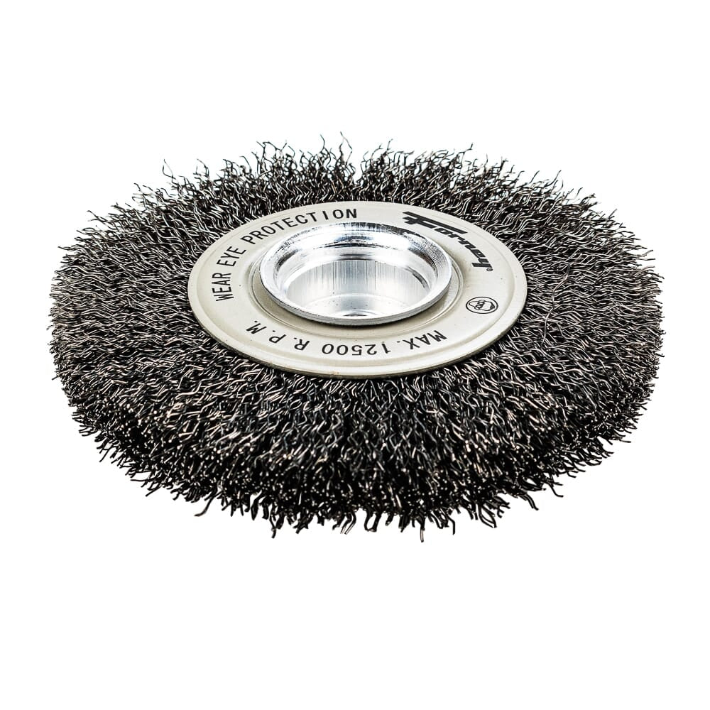Command PRO Wire Wheel, Crimped, 4-1/2 in x .014 in x 5/8 in-11