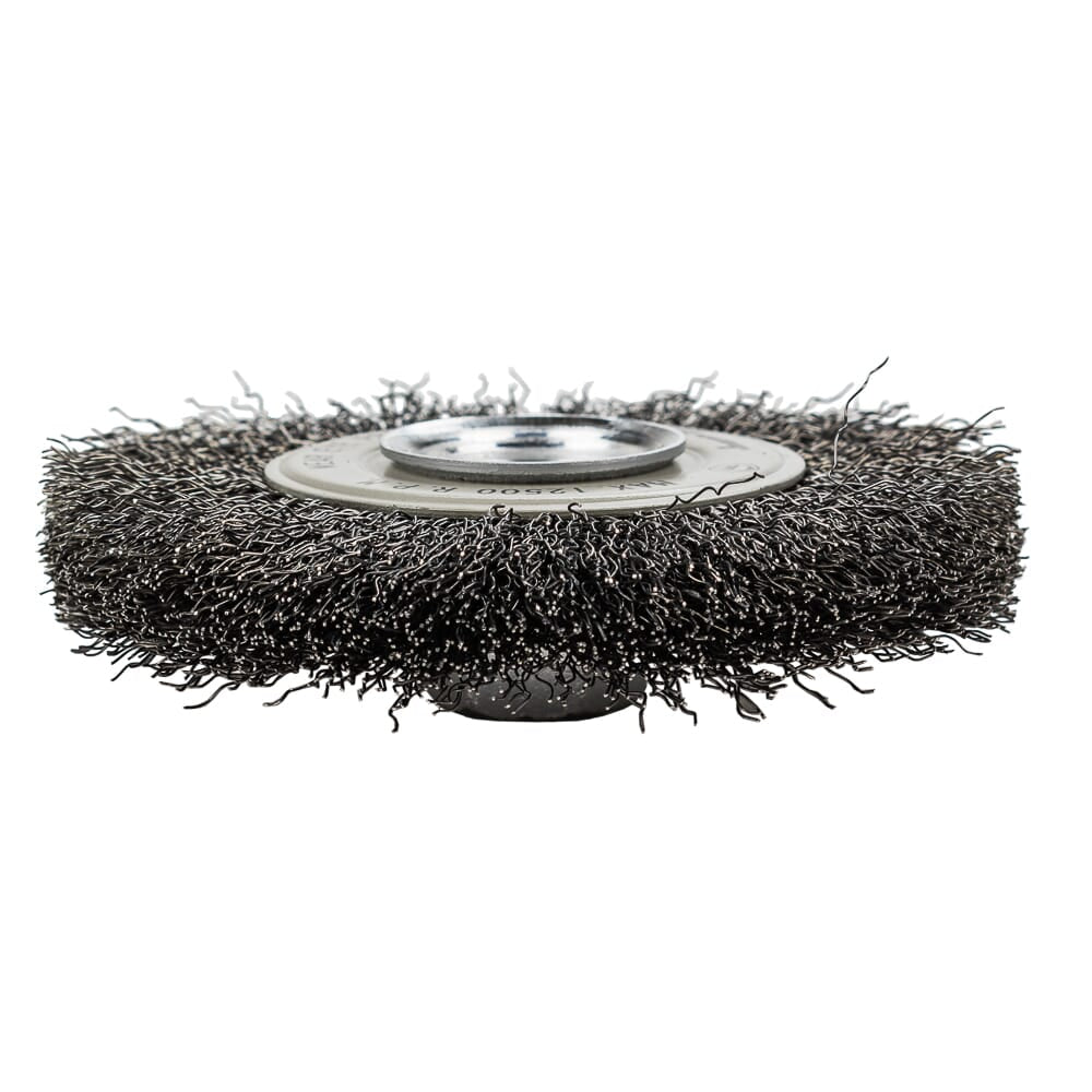 Command PRO Wire Wheel, Crimped, 4-1/2 in x .014 in x 5/8 in-11