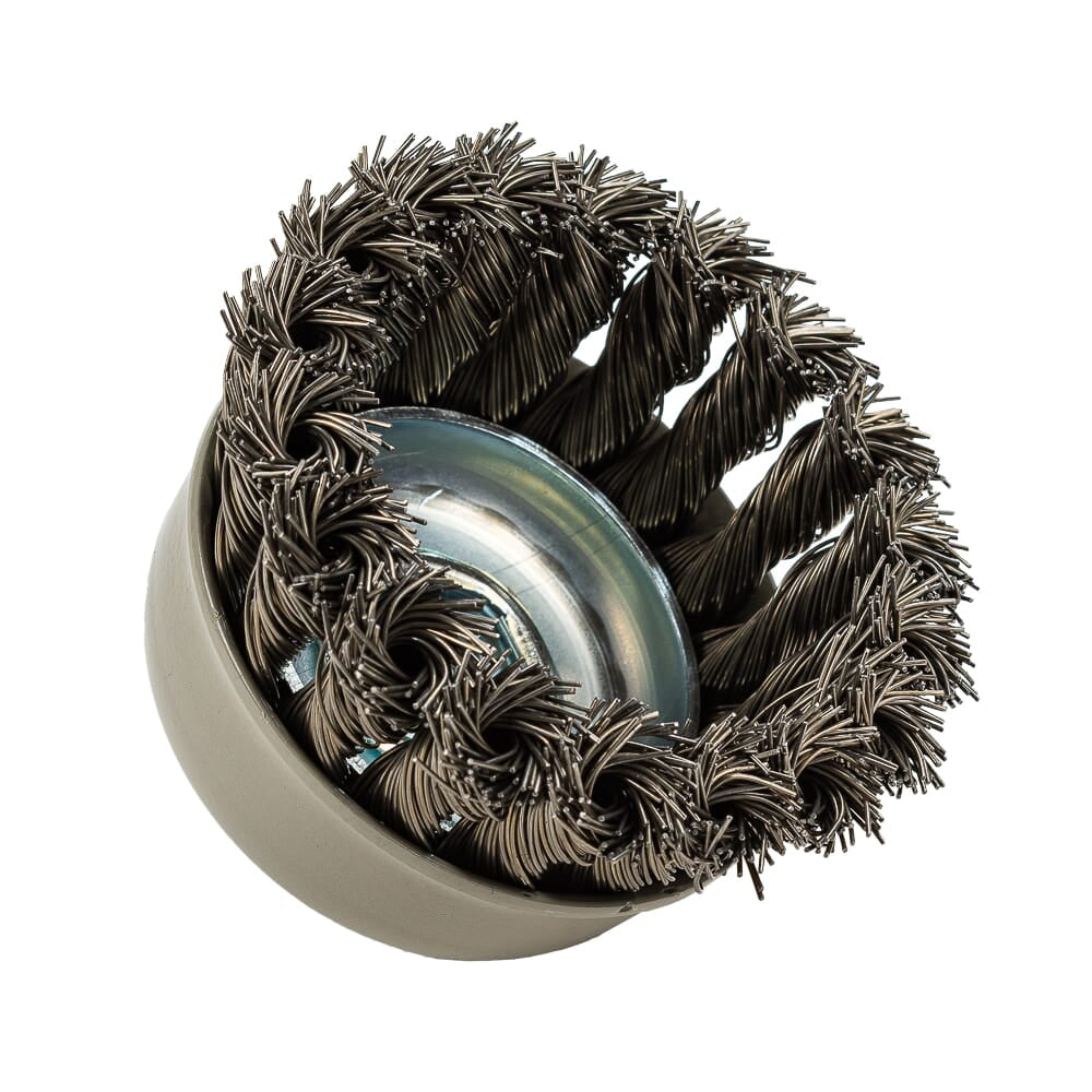 Command PRO Cup Brush, Knotted, 2-3/4 in x .020 in x 5/8 in-11