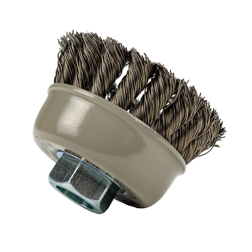 Command PRO Cup Brush, Knotted, 2-3/4 in x .020 in x 5/8 in-11