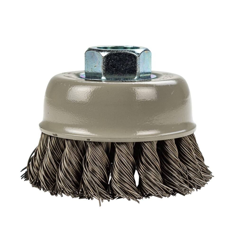 Command PRO Cup Brush, Knotted, 2-3/4 in x .020 in x 5/8 in-11