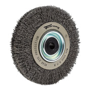 Command PRO Wire Wheel, Crimped, 6 in x .014 in x 1/2 in - 5/8 in