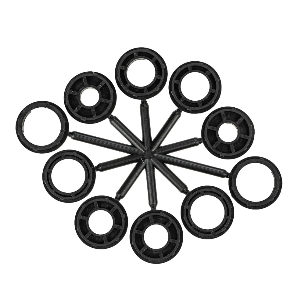 Command PRO Wire Wheel, Crimped, 8 in x .014 in x 1/2 in - 5/8 in
