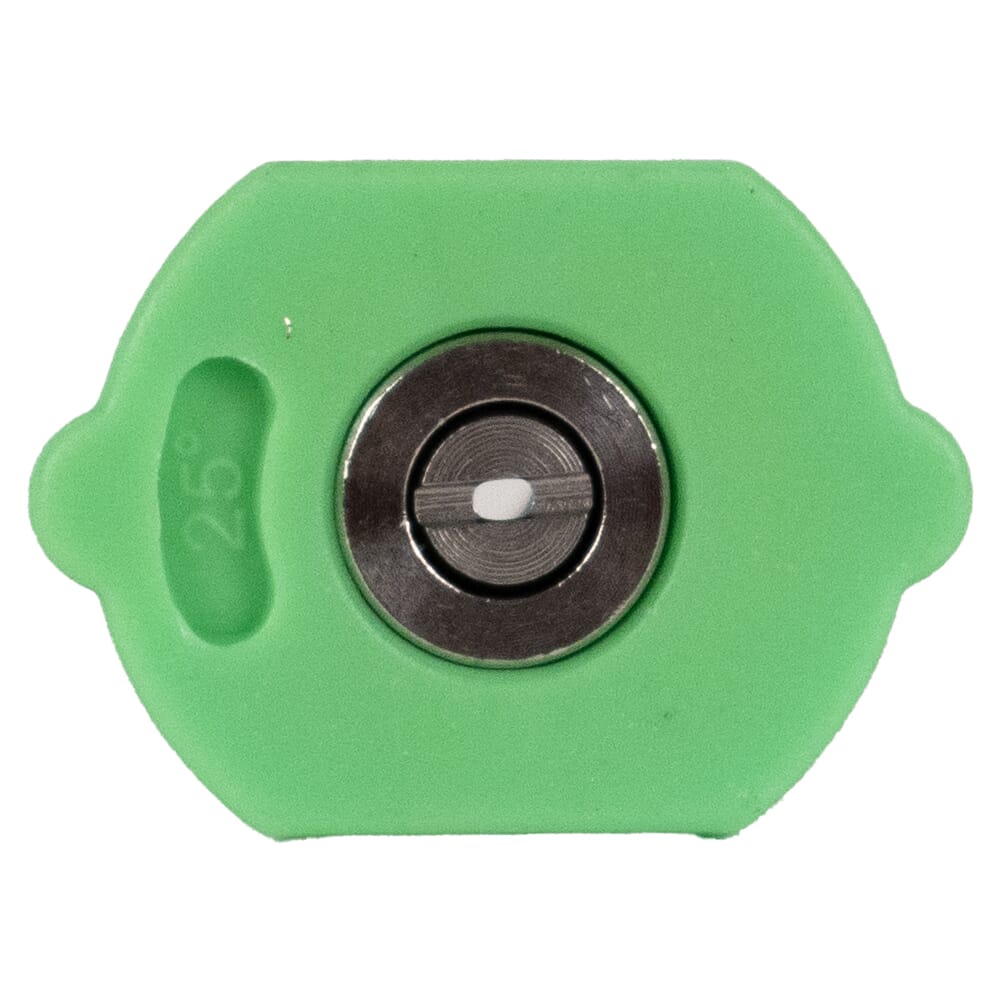 Flushing Nozzle, Green, 25 Degree x 5.5 mm