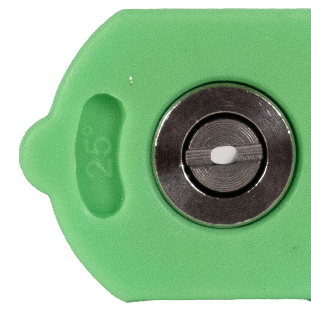 Flushing Nozzle, Green, 25 Degree x 5.5 mm