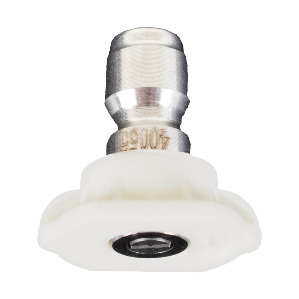 Washing Nozzle, White, 40 Degree x 5.5 mm