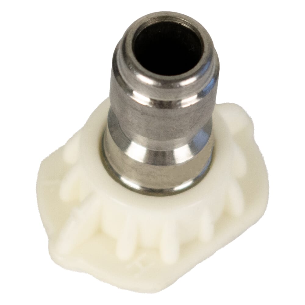 Washing Nozzle, White, 40 Degree x 5.5 mm