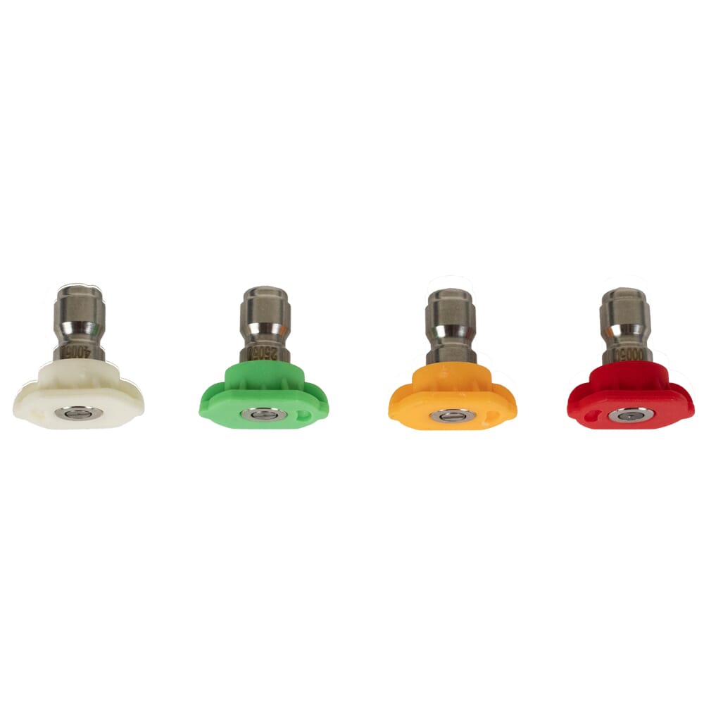 4-Piece Pressure Washer Spray Nozzle Pack
