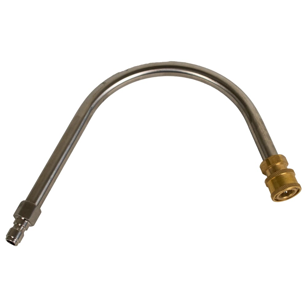 Curved Gutter Cleaner Quick Connect 1/4 in Plug