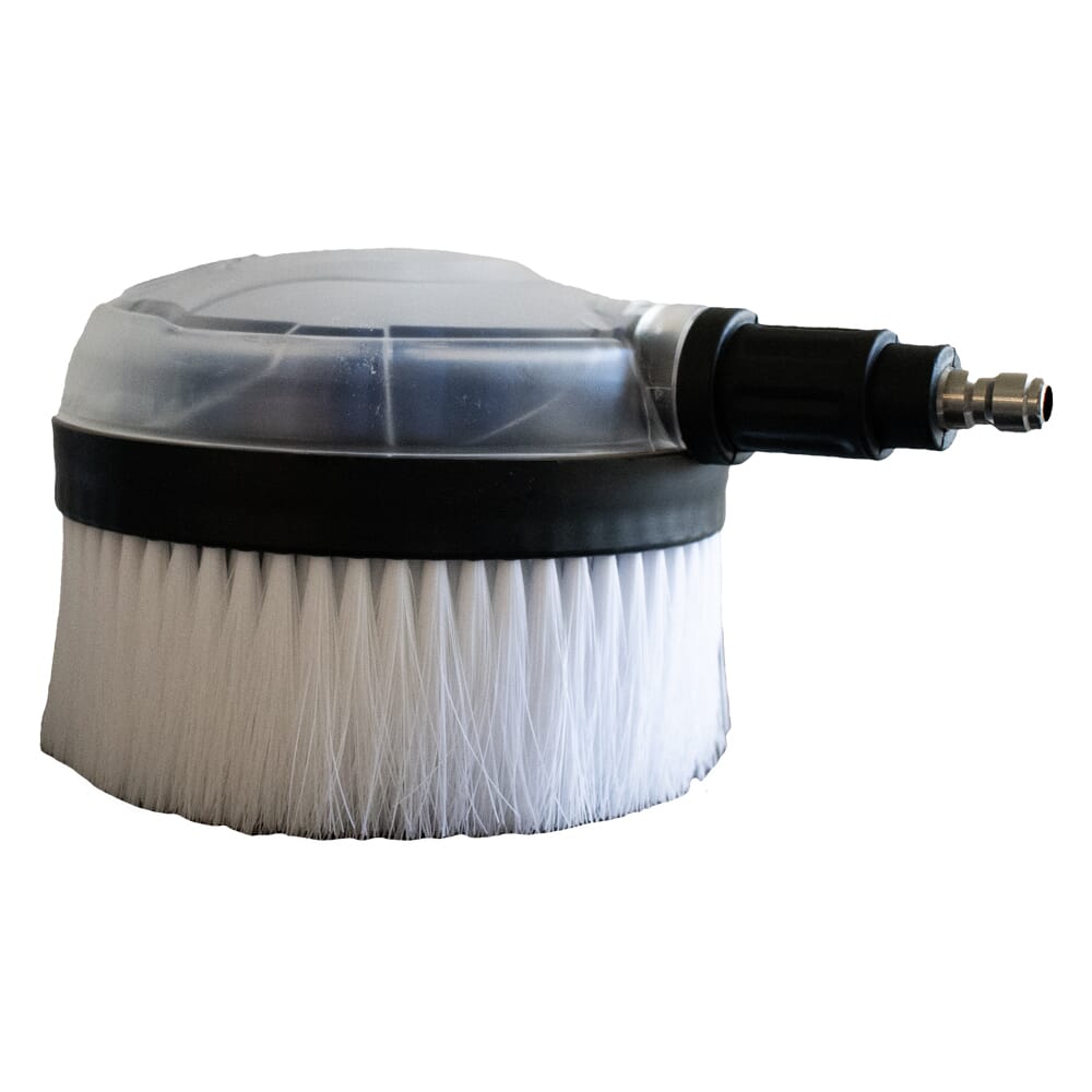 Rotating Bristle Brush, Natural, 1/4 in MNPT plug