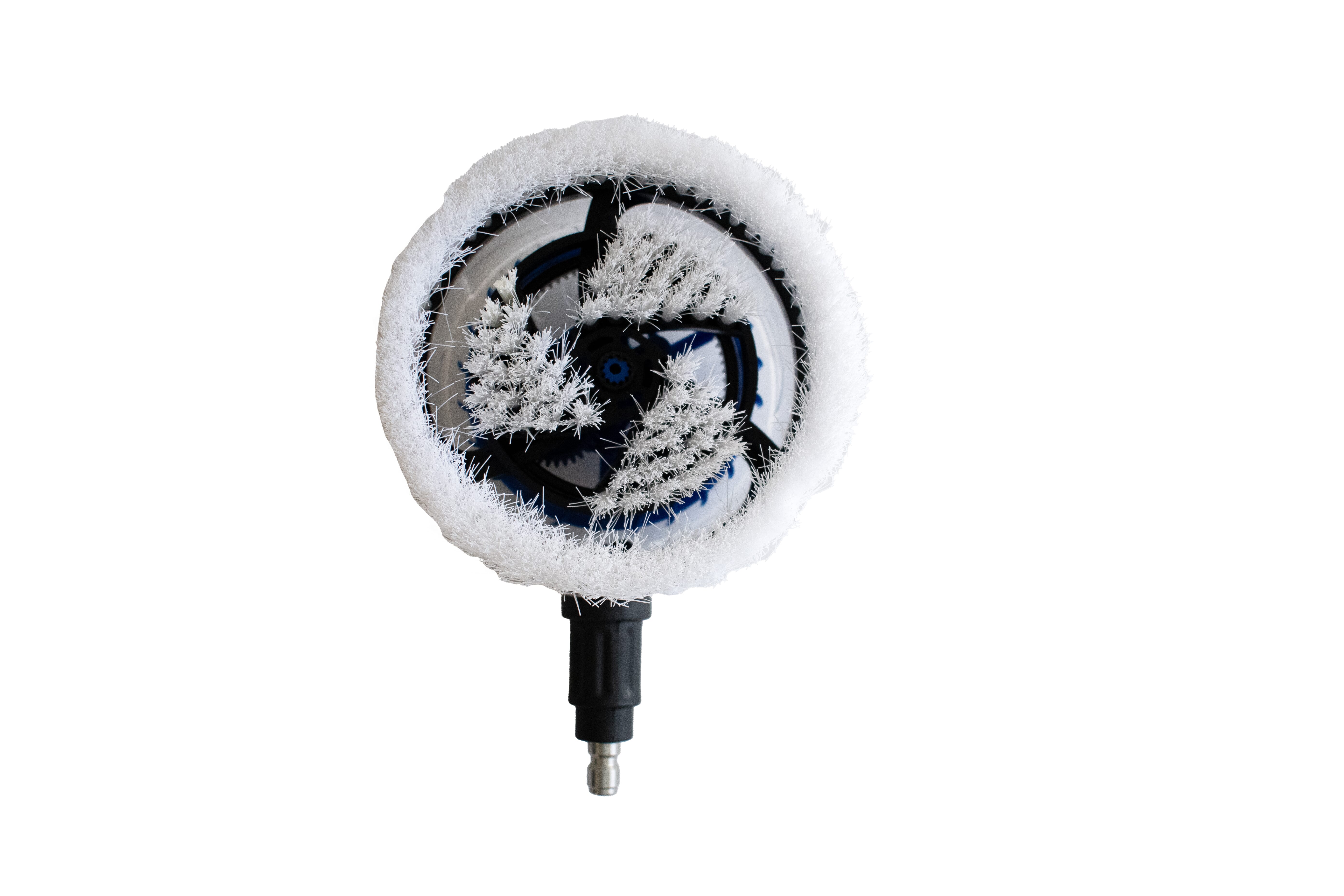 Rotating Bristle Brush, Natural, 1/4 in MNPT plug