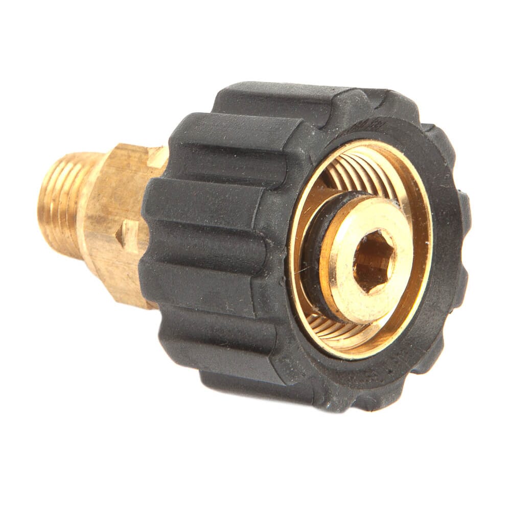 Screw Coupling, M22F x 1/4 in MNPT
