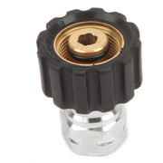 Screw Coupling, M22F x 3/8 in FNPT