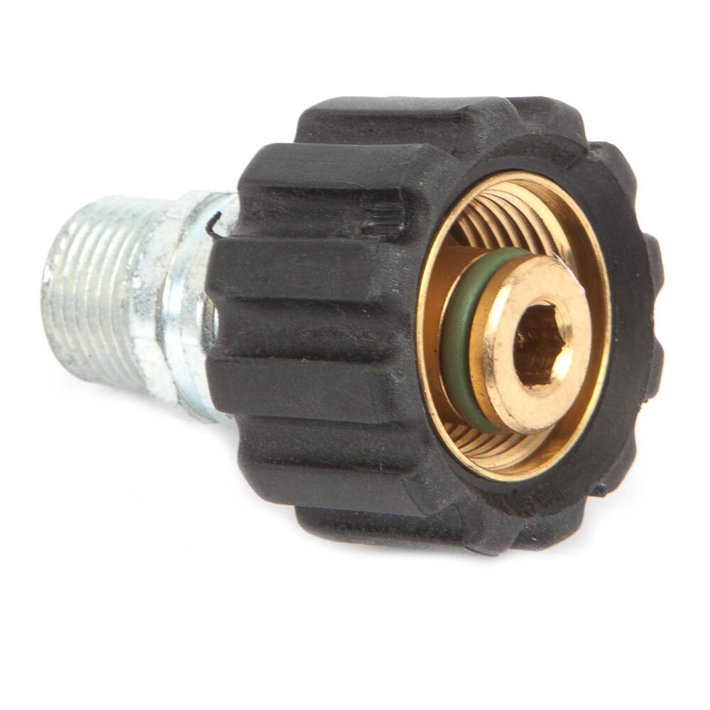Screw Coupling, M22F x 3/8 in MNPT
