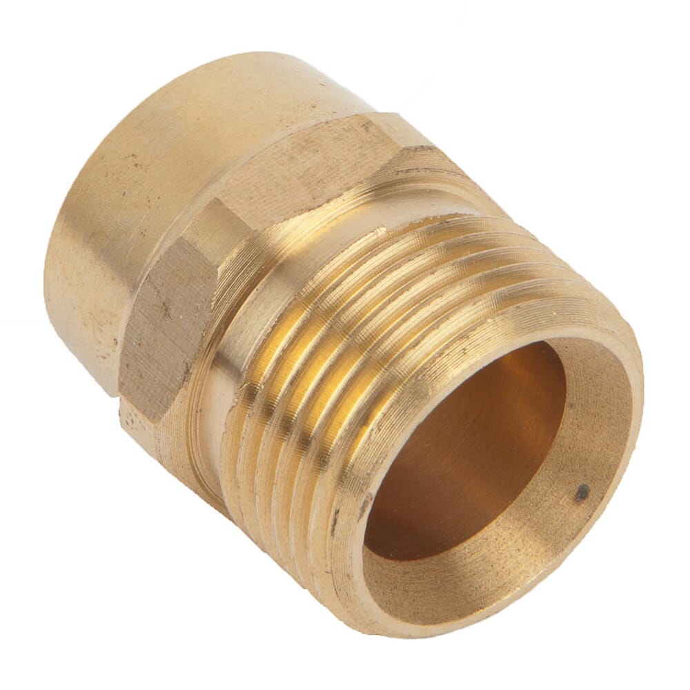 Screw Nipple, M22M x 1/4 in FNPT