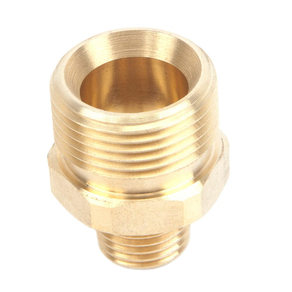 Screw Nipple, M22M x 1/4 in MNPT