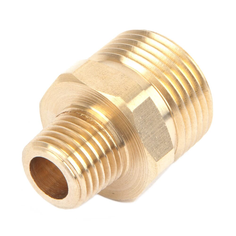 Screw Nipple, M22M x 1/4 in MNPT