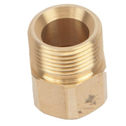 Screw Nipple, M22M x 3/8 in FNPT