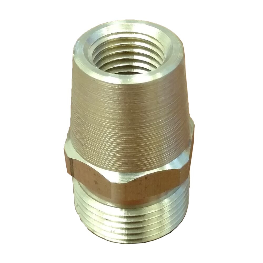 Screw Nipple, M22M x 1/4 in FNPT (Italian)