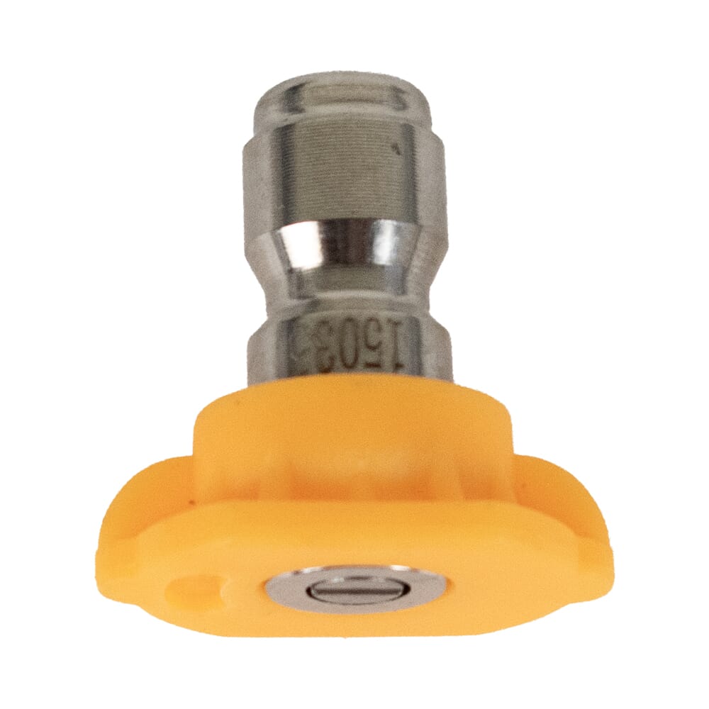 High Pressure Nozzle, Yellow, 15 Degree, 3.5 Orifice