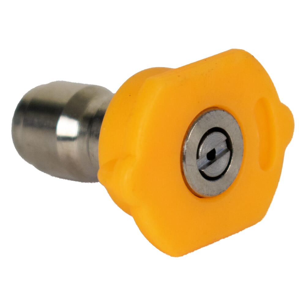 High Pressure Nozzle, Yellow, 15 Degree, 3.5 Orifice