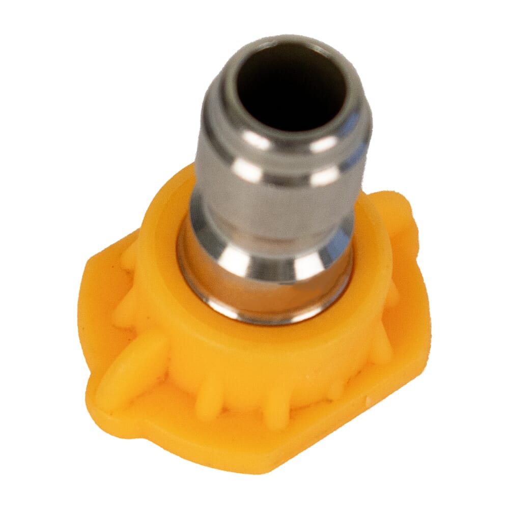 High Pressure Nozzle, Yellow, 15 Degree, 3.5 Orifice