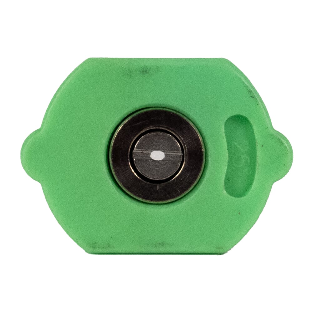 High Pressure Nozzle, Green, 25 Degree, 3.5 Orifice
