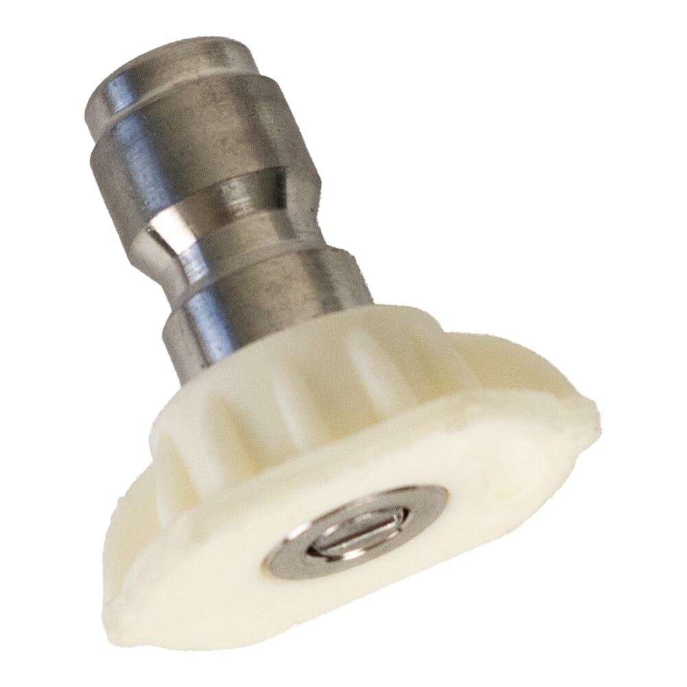 High Pressure Nozzle, White, 40 Degree, 3.5 Orifice