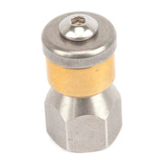 Sewer Nozzle, Rotating, 5.5 mm x 1/4 in FNPT