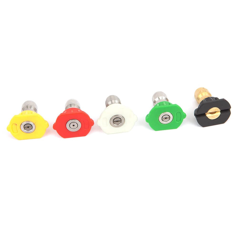 Soap Nozzle, 0, 15, 25, 40, Degree x 4.0 mm, 5-Pack