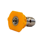 Quick Connect Chiseling Nozzle, 0 Degrees x 4.0 mm, Yellow