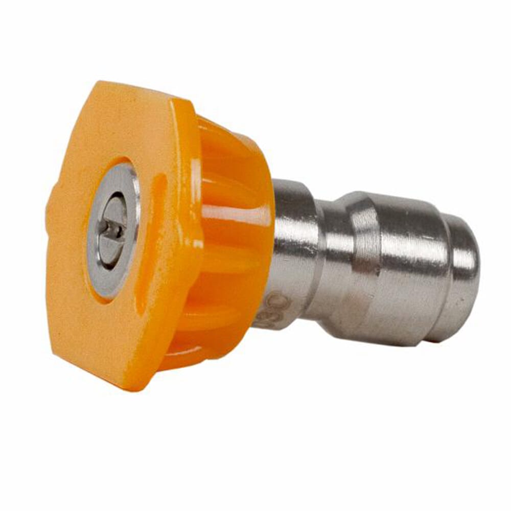 High Pressure Nozzle, Yellow, 15 Degree, 3.0 Orifice