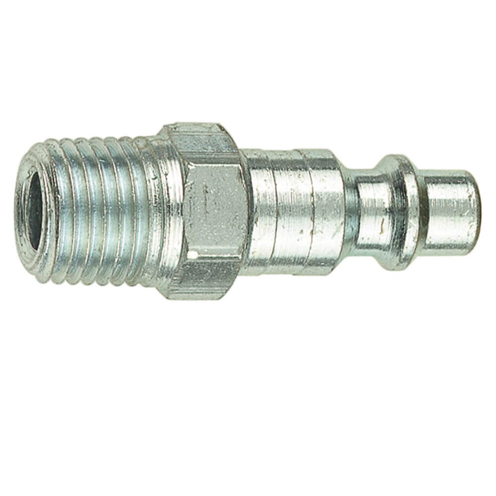 Ind/Milton Style Plug, 3/8 in x 3/8 in MNPT